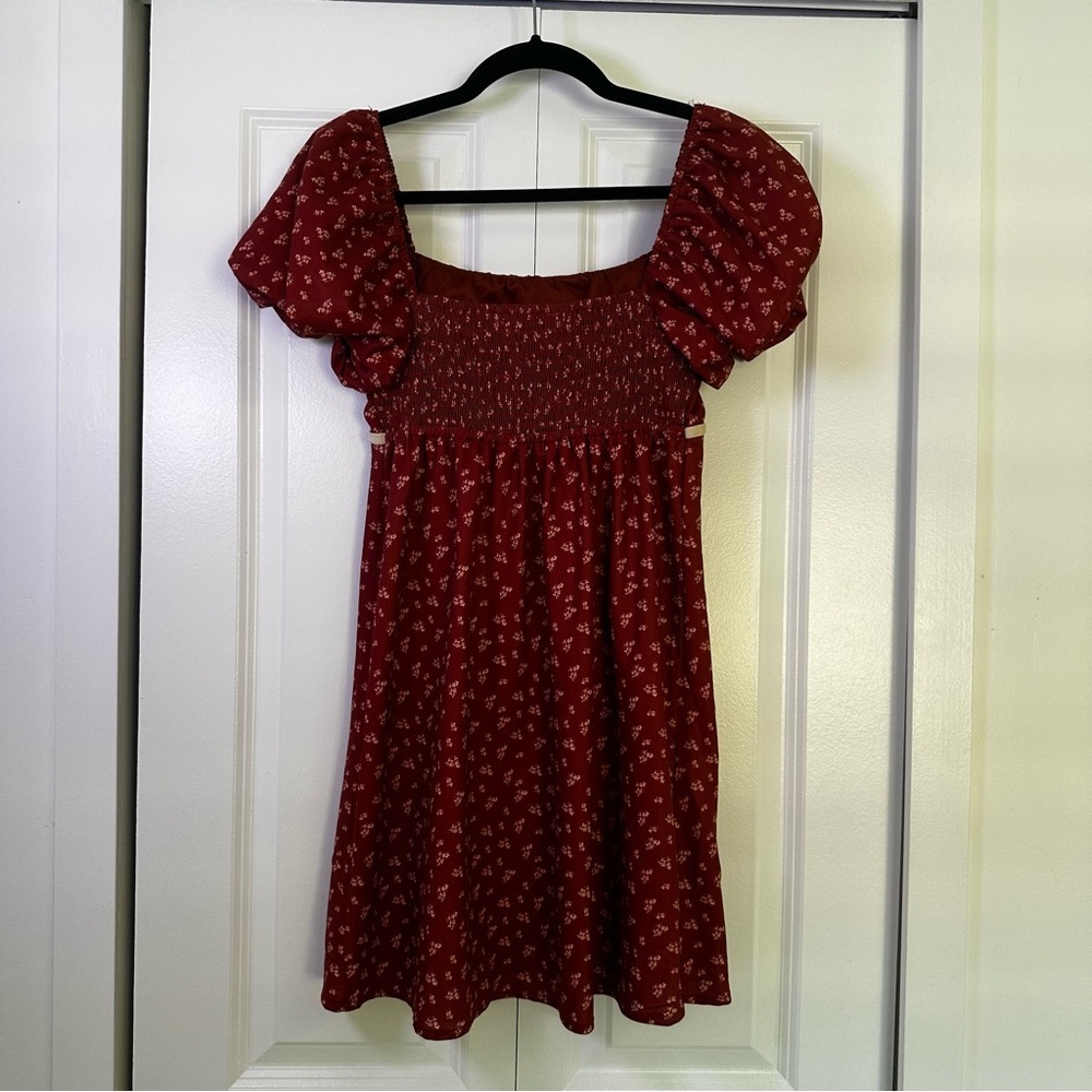 Altar’d State Jasper Floral Bow Dress Small Nwot — image 3 of 6